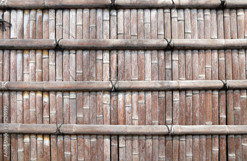 Wallpaper Mural Bamboo fence texture background Torontodigital.ca