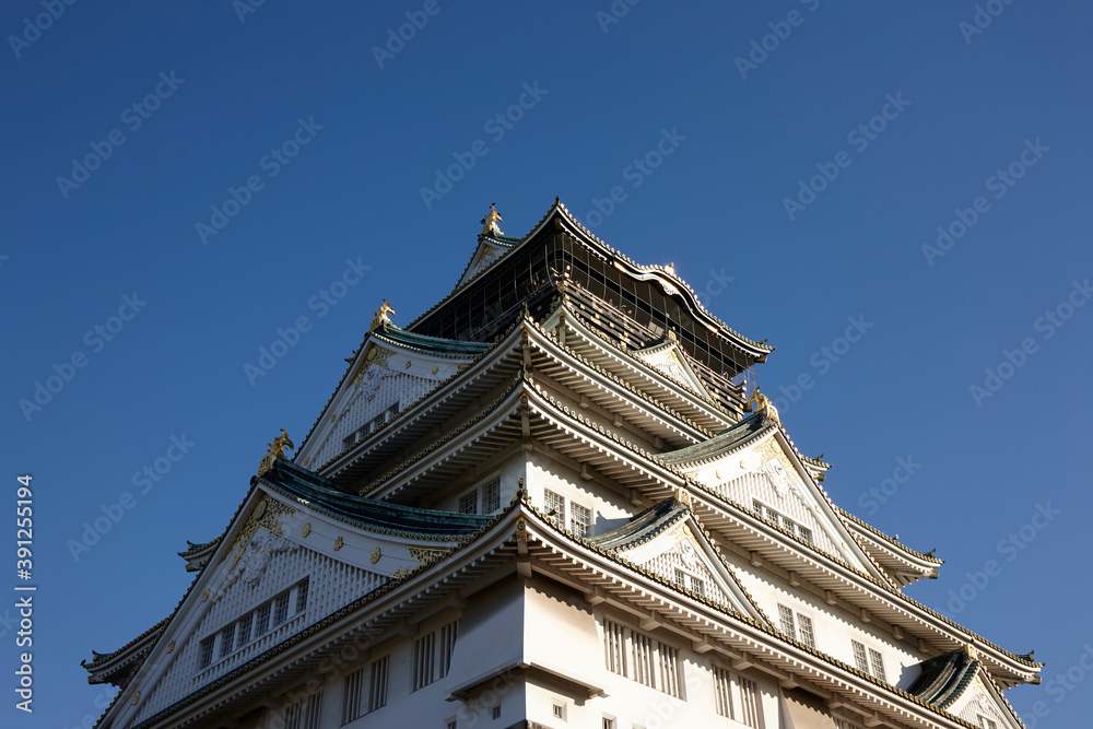 秋の大阪城