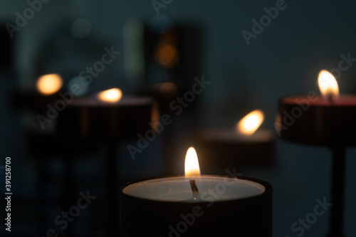 Close Up of Decorative Candlelight