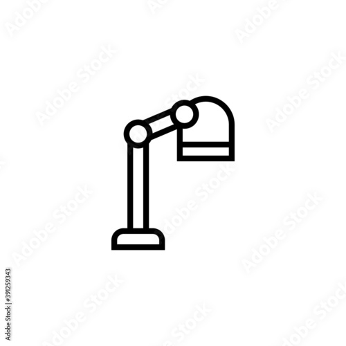Vintage Hair Dryer, hooded hair dryer Icon  in black line style icon, style isolated on white background