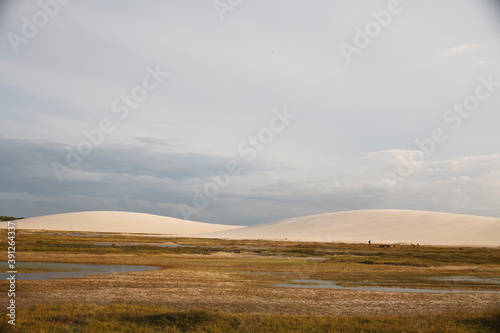 landscape with sand dunes