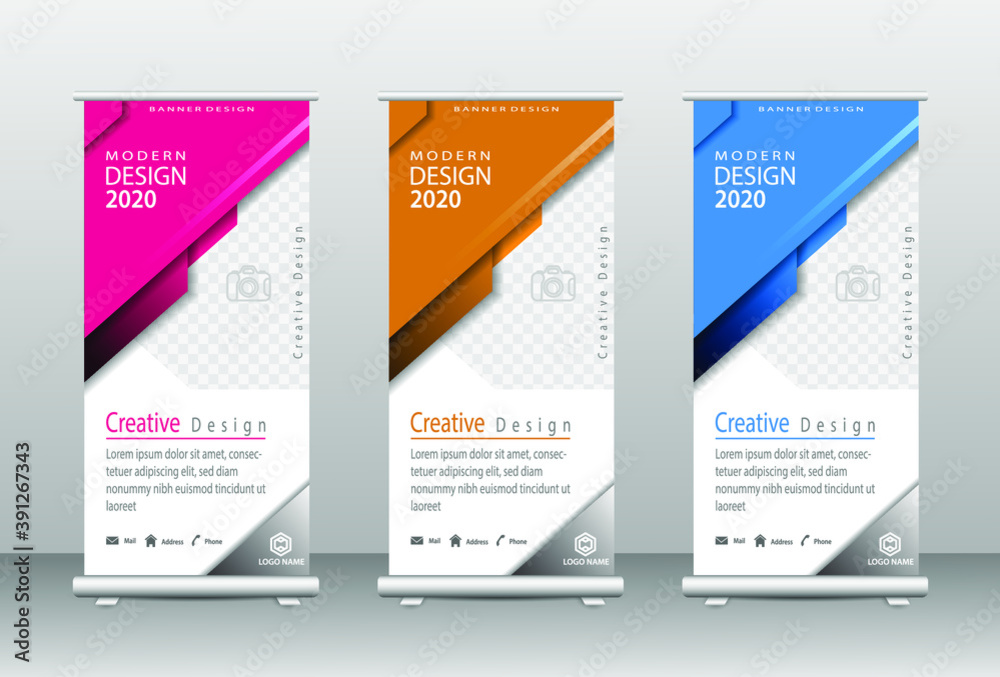 roll up banner design template roll up banner design template