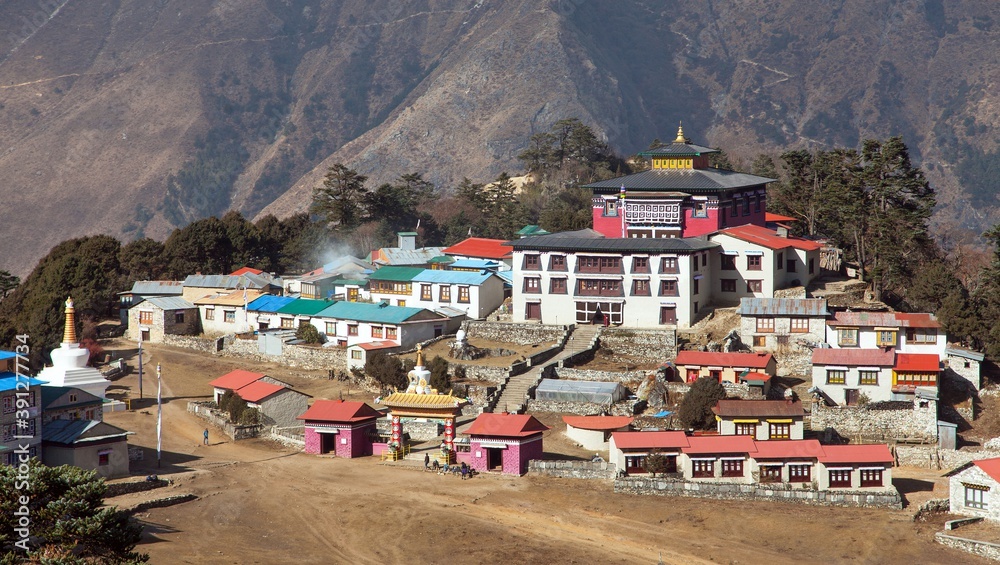 Tengboche Monastery, the best monastery in Khumbu valley