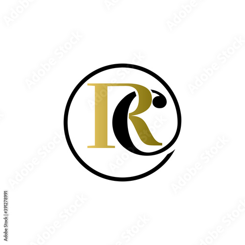 luxury logo design vector icon symbol circle