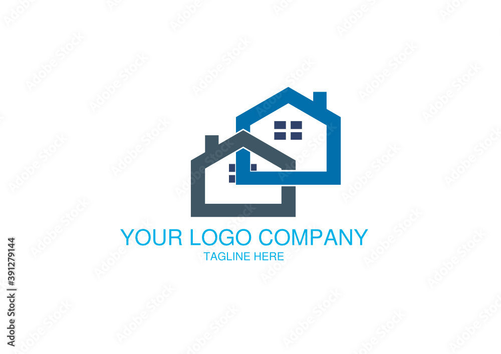 Fototapeta premium real estate logo