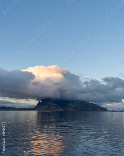 Wyspa Landegode w gminie Bodo w hrabstwie Nordland w Norwegii © Dreamnordno