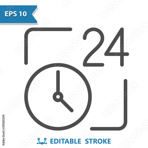 Around The Clock Customer Support Icon