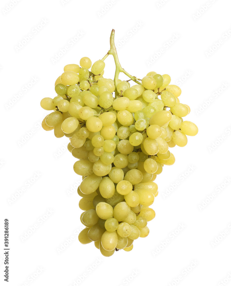 Bunch of fresh ripe juicy grapes isolated on white Bunch of fresh ripe juicy grapes isolated on white