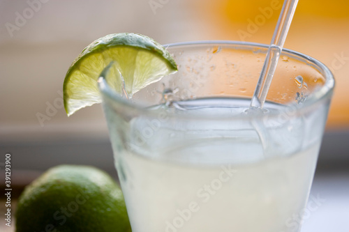 Close up of daiquiri alcoholic drink photo