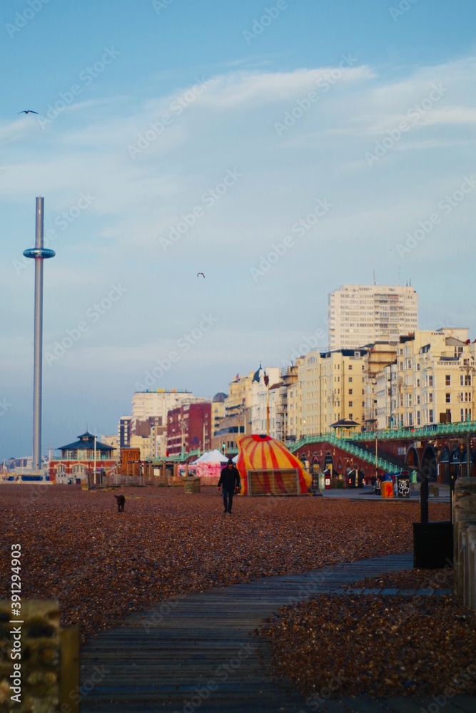 view of Brighton seafront 