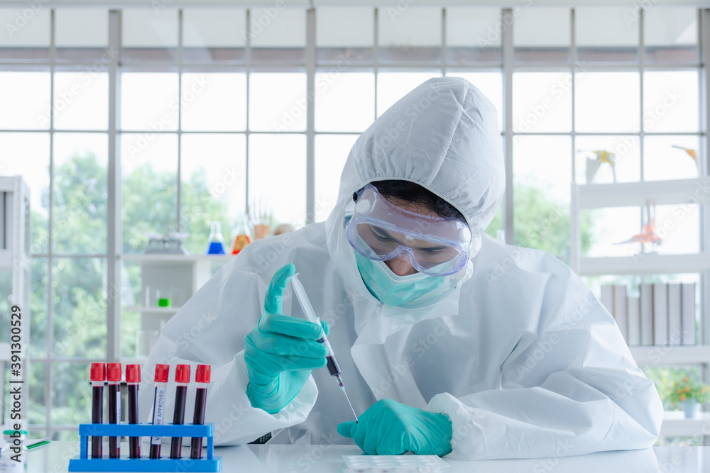 Doctors in the laboratory produce drugs and vaccines. Lab experiments, vaccine inventions, infection testing Doctors in the laboratory produce drugs and vaccines. Lab experiments, vaccine inventions, infection testing
