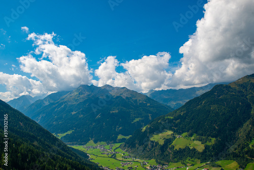 Zillertal in the Tyrolean Alps