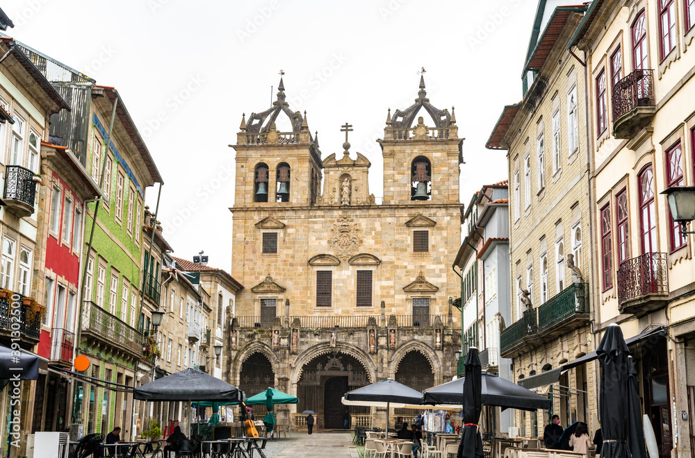 The Cathedral of Braga in northwestern Portugal