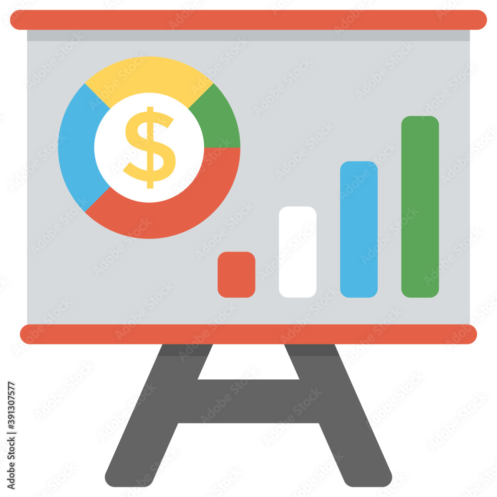 A line graph analysis of business growth flat vector icon
A line graph analysis of business growth flat vector icon
