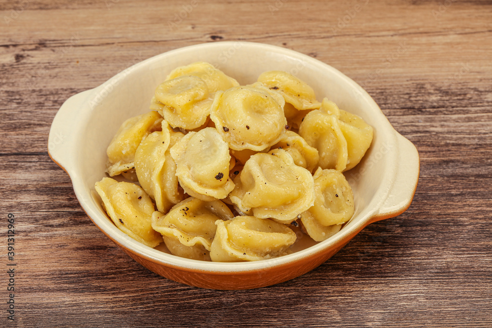 Dumplings with meat and spices