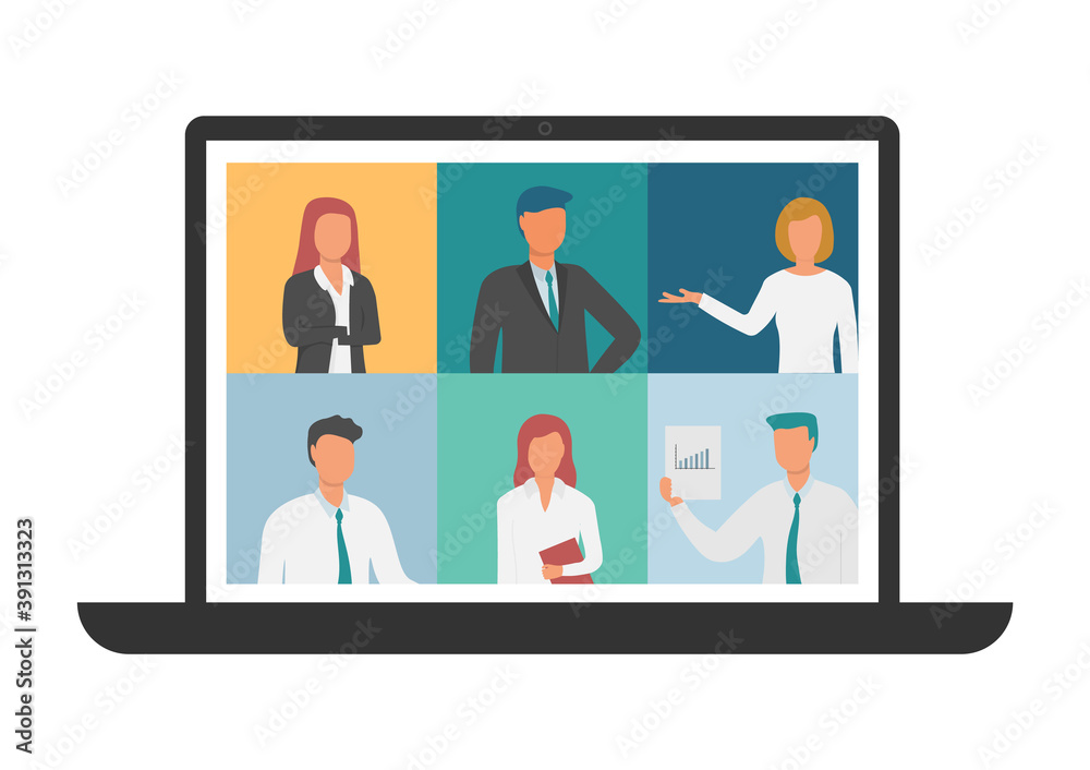 Teleconferencing or teaching From home via the web via video During the outbreak of the coronavirus COVID-19 Teleconferencing or teaching From home via the web via video During the outbreak of the coronavirus COVID-19