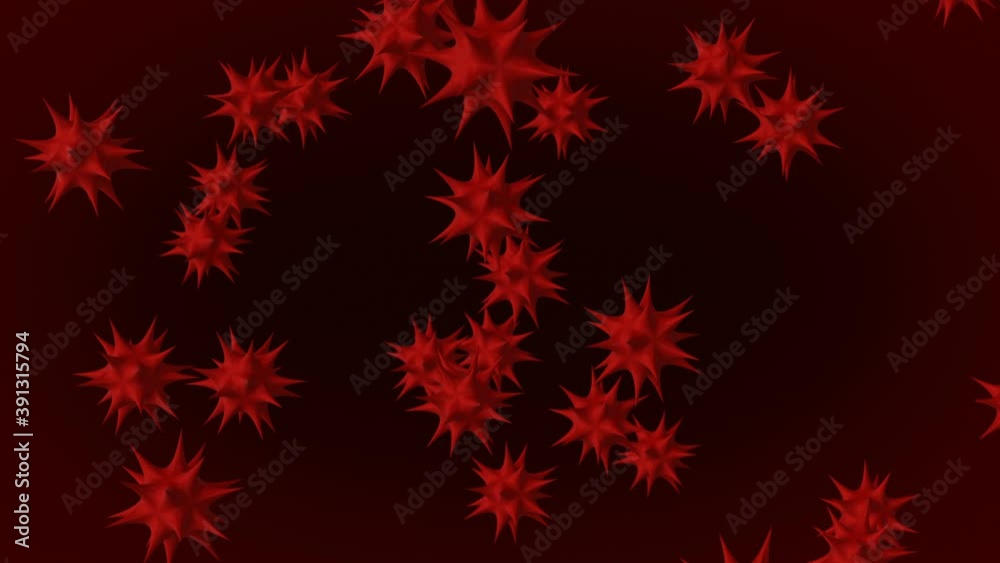 Abstract bacteria virus moving background. Bacteria virus or germs microorganism cells under microscope. Seamless loopable background.
Abstract bacteria virus moving background. Bacteria virus or germs microorganism cells under microscope. Seamless loopable background.