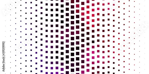 Light Purple  Pink vector background with rectangles.