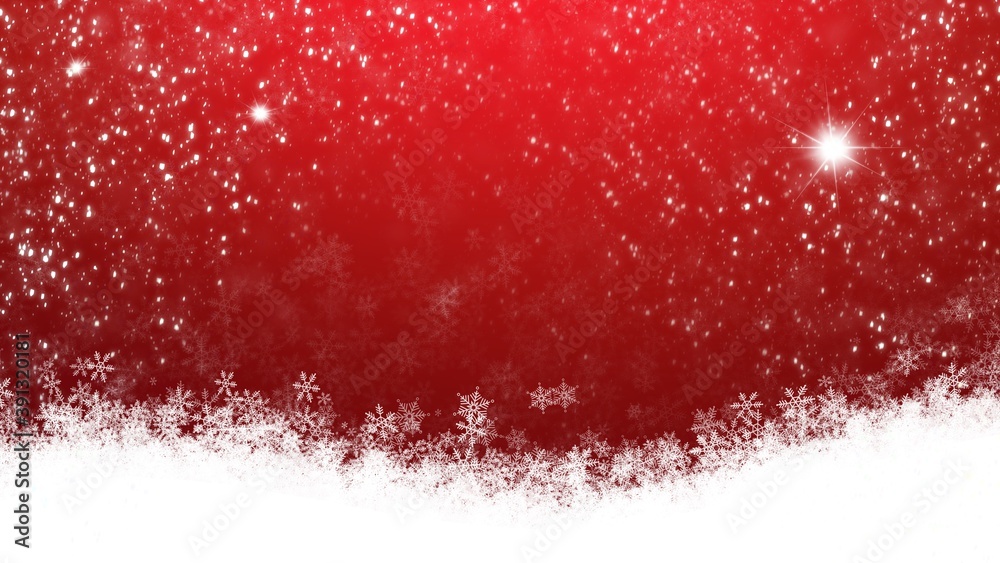 Abstract Backgrounds snow on red backgrounds in Christmas holiday, illustration wallpaper Abstract Backgrounds snow on red backgrounds in Christmas holiday, illustration wallpaper