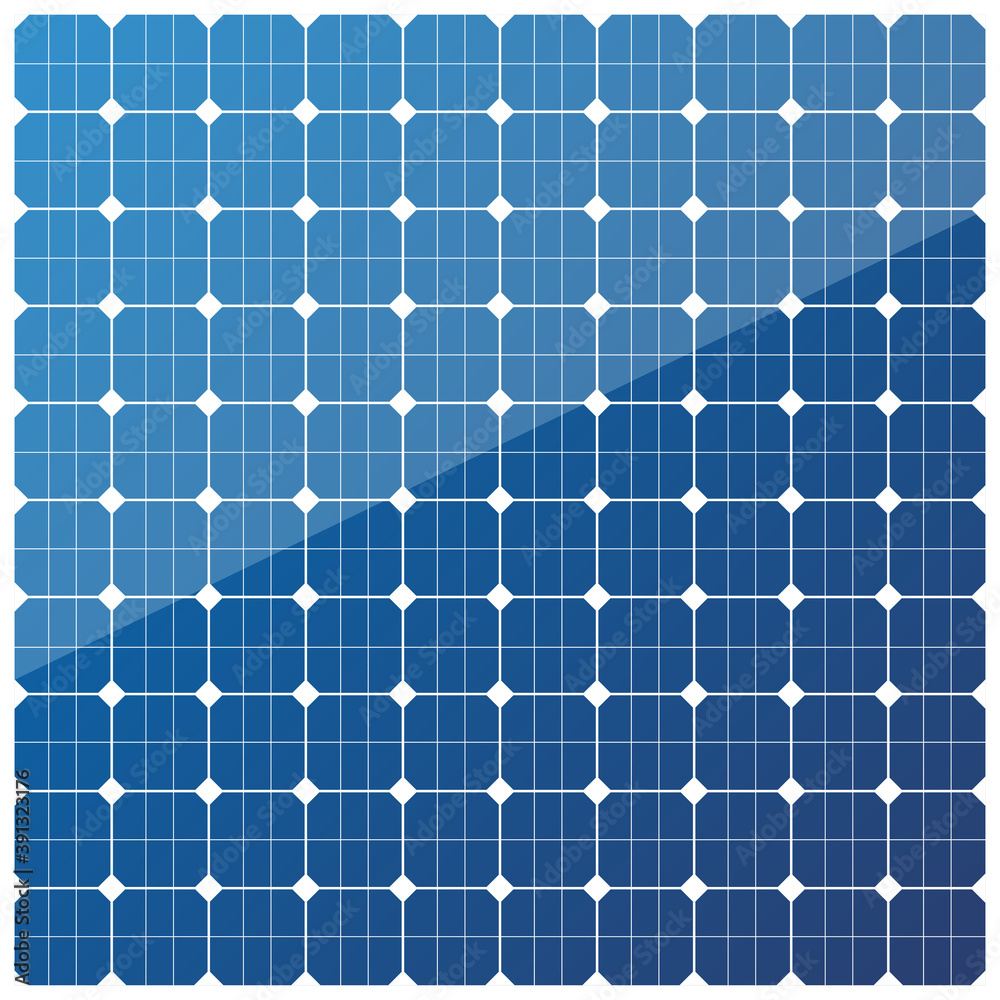 Solar battery panel texture. Modern alternative eco energy concept. Vector illustration pattern isolated on white background. Solar battery panel texture. Modern alternative eco energy concept. Vector illustration pattern isolated on white background.