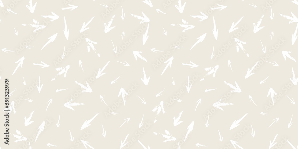 Seamless ARROWS abstract pattern hand painted with ink brush Seamless ARROWS abstract pattern hand painted with ink brush