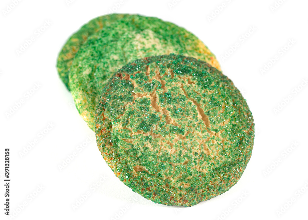 Classic Christmas Cookies on a White Background Classic Christmas Cookies on a White Background