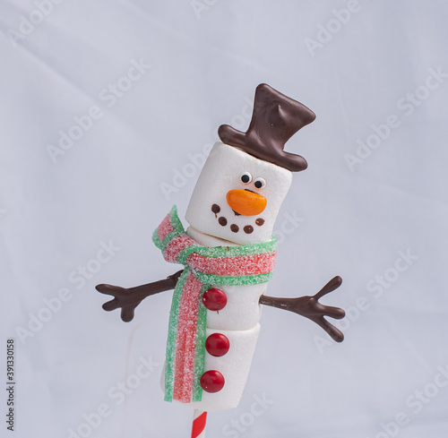 Isolated Christmas Chocolate Candy House