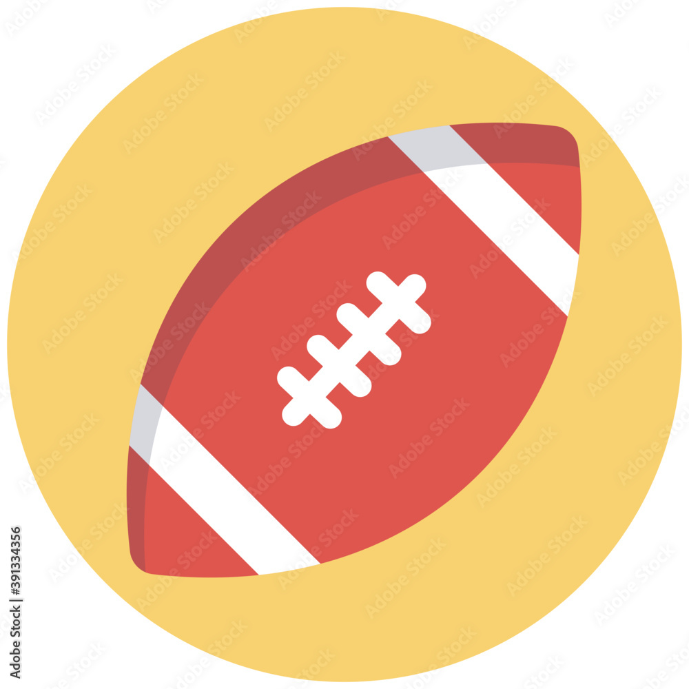 Rugby Vector Icon, designed to represent games
Rugby Vector Icon, designed to represent games