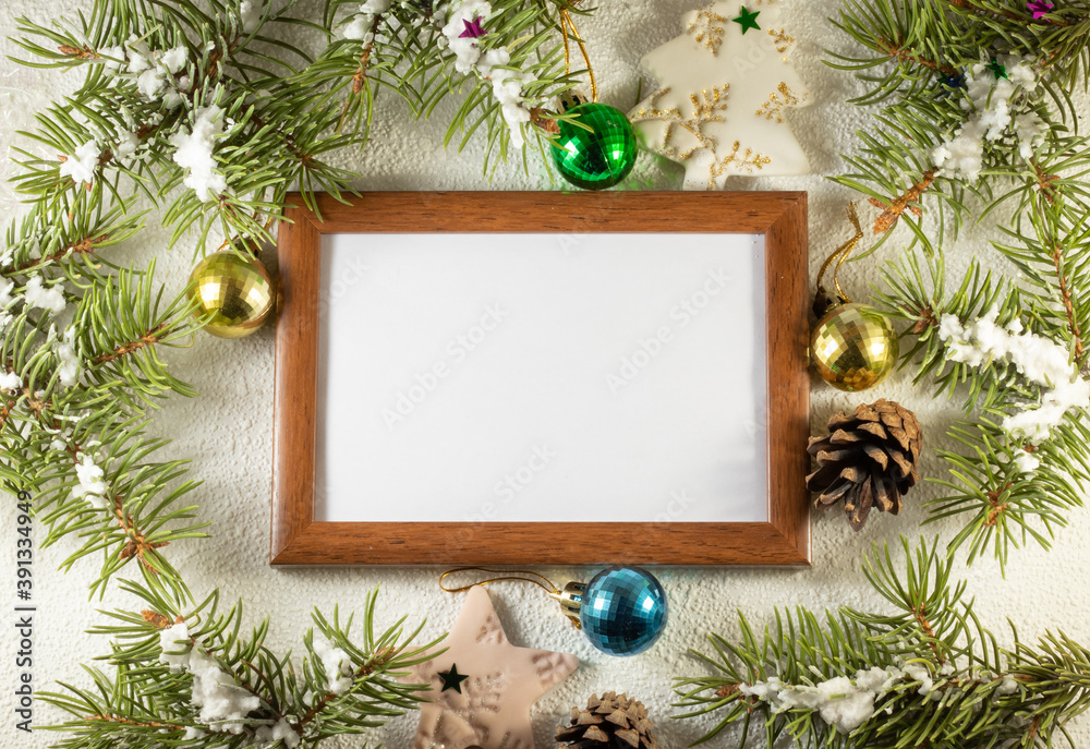 Image of beautiful Christmas decorations close-up. Christmas card. Image of beautiful Christmas decorations close-up. Christmas card.