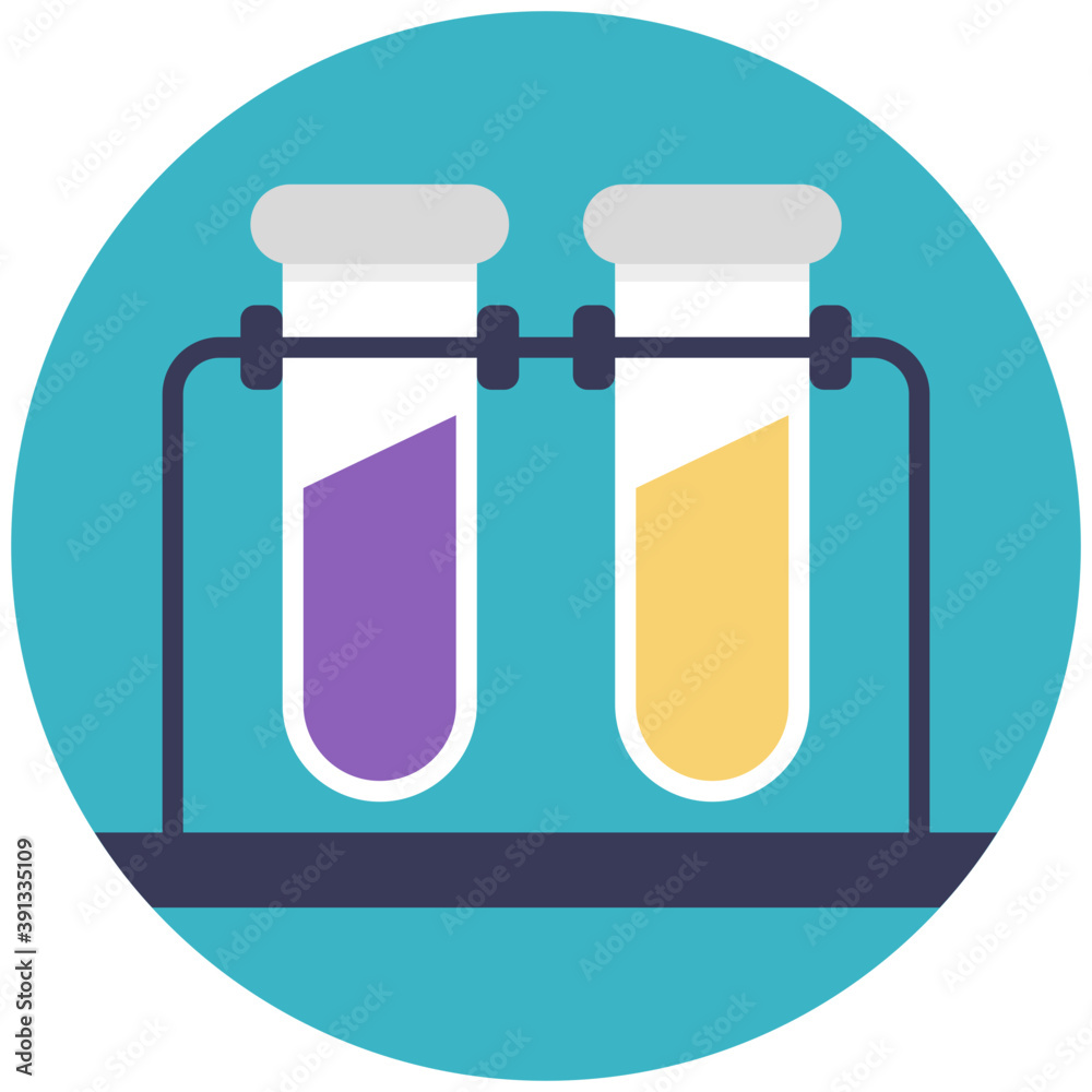 Test tubes with rack vector illustration
Test tubes with rack vector illustration