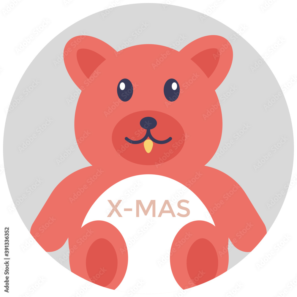 A cute, funny fat design teddy bear
A cute, funny fat design teddy bear