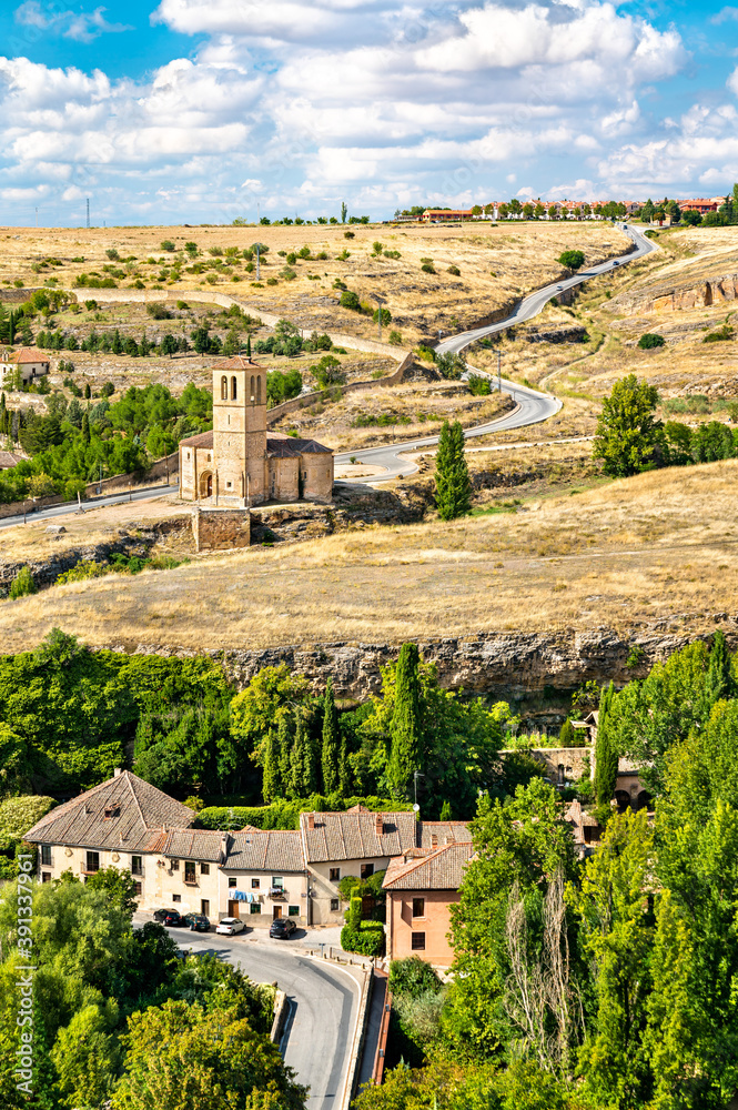 Vera Cruz Church in Segovia - Castile and Leon, Spain
