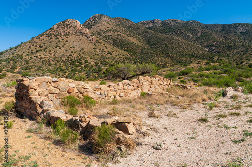 Rock Wall Ruins at Fort Bowie National Historic Site