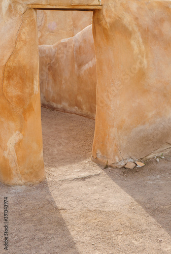 Ligh Entering Doorway at Tumacácori National Historical Park