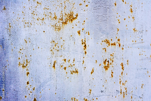 Metal texture with scratches and cracks which can be used as a background