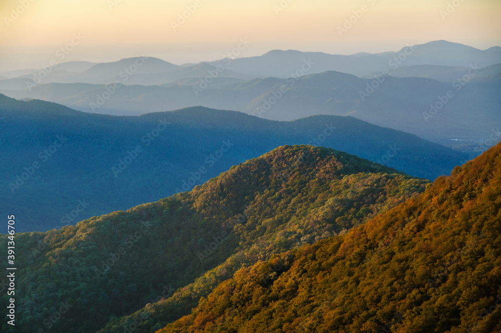 Fototapeta premium Blue Ridge Parkway