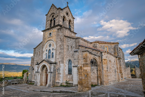 Parish church of San Vicente Mártir and San Sebastián, Frías, province of Burgos, region of Las Merindades, Spain