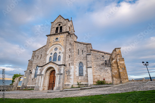 Parish church of San Vicente Mártir and San Sebastián, Frías, province of Burgos, region of Las Merindades, Spain