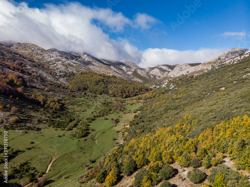Tosande valley. Fuentes Carrionas Natural Park, Fuente Cobre- Palentina Mountain. Palencia,  Spain