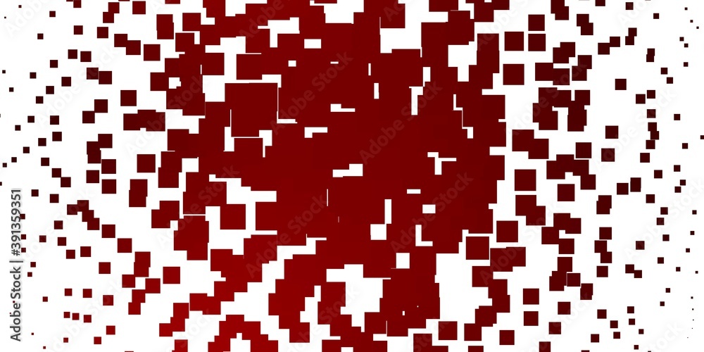 Light Red vector pattern in square style. Light Red vector pattern in square style.