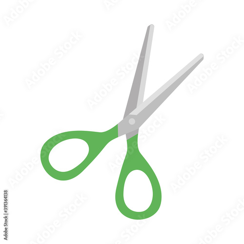 Isolated scissors for cut home activities icon- Vector