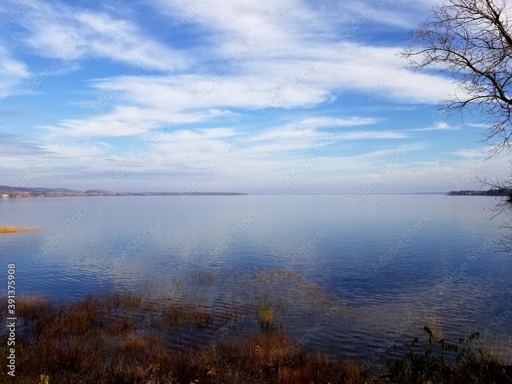 lake and sky lake and sky