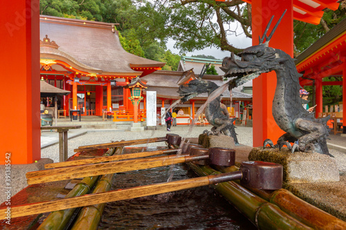 Nachi Taisha temple in the south of Japan photo