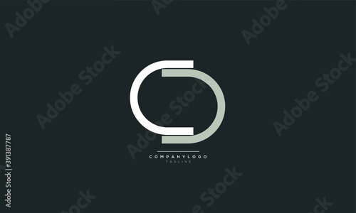 Letter CD Business Logo Design Alphabet Icon Vector Monogram