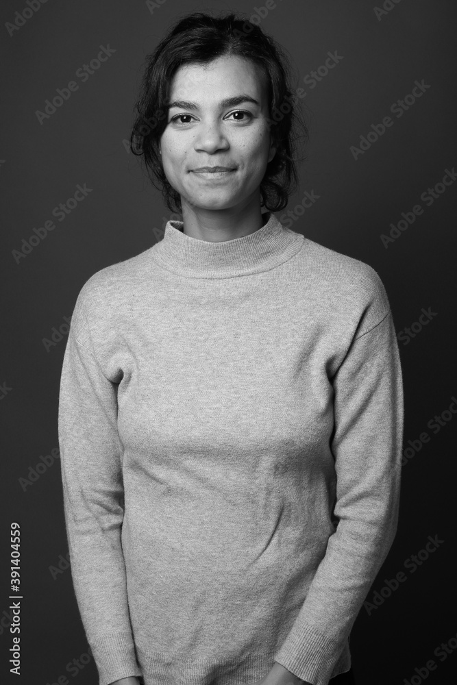 Portrait of a beautiful young woman Portrait of a beautiful young woman