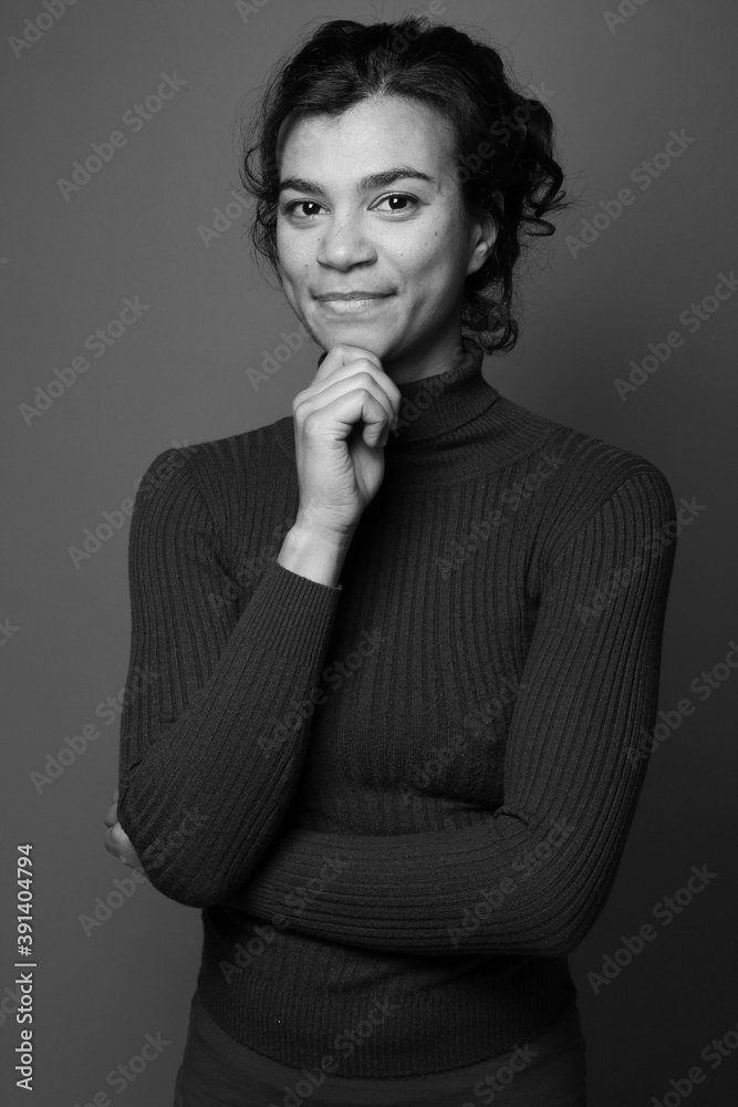 Portrait of a beautiful young woman Portrait of a beautiful young woman