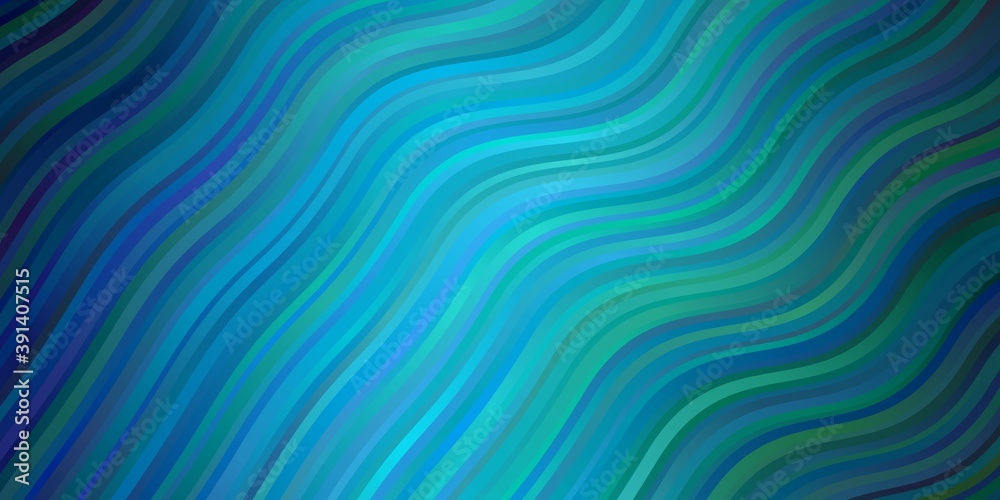 Light BLUE vector texture with wry lines.