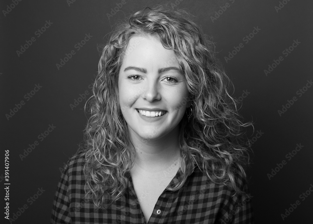 Portrait of a beautiful young woman Portrait of a beautiful young woman