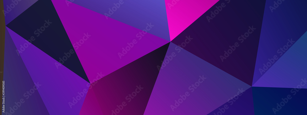 Obraz premium Abstract Color Polygon Background Design, Abstract Geometric Origami Style With Gradient. Presentation,Website, Backdrop, Cover,Banner,Pattern Template