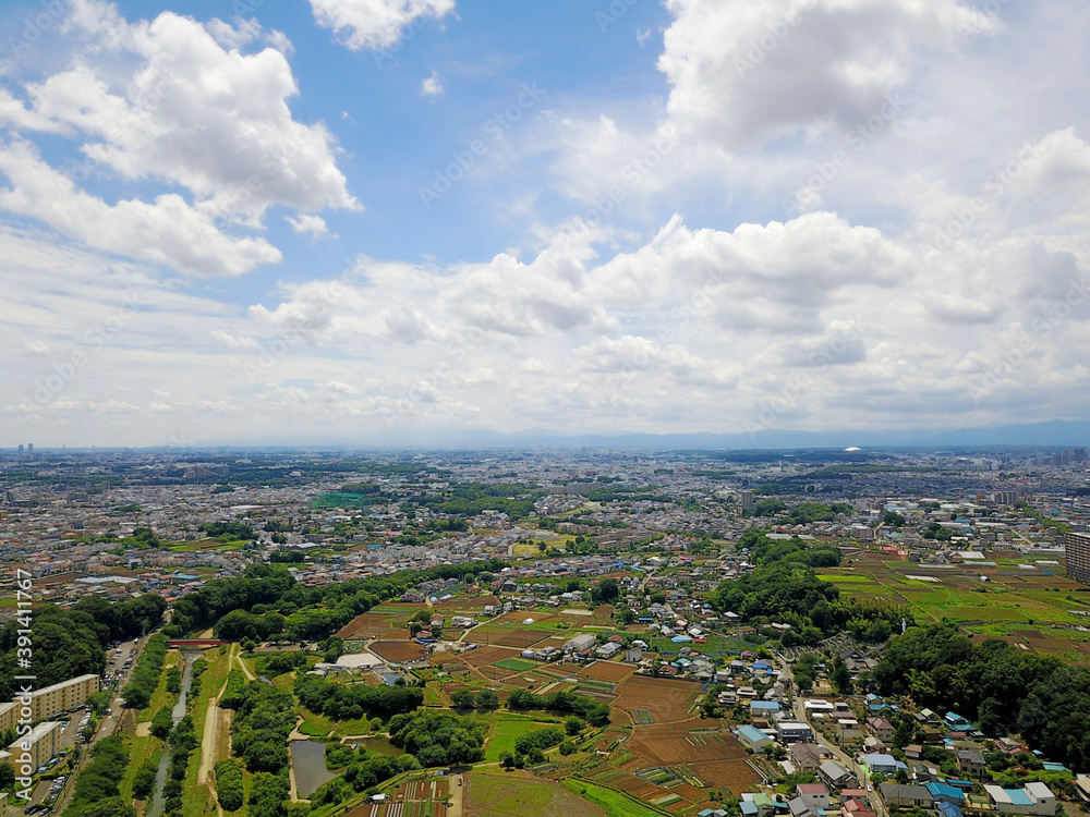 Obraz premium 住宅街